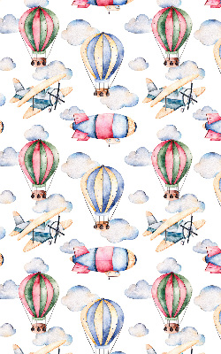 Estor enrollable de tela dirigibles y globos