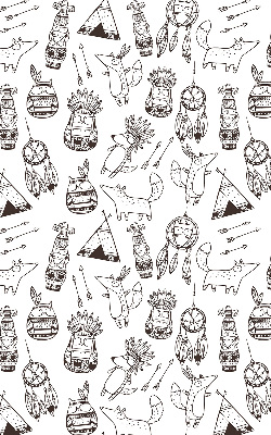 Estor opaco con dibujos