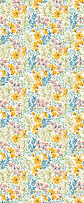 Estor enrollable de tela Flores
