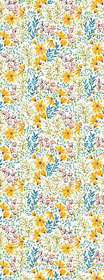 Estor enrollable de tela Flores