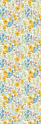 Estor enrollable de tela Flores