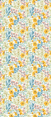 Estor enrollable de tela Flores