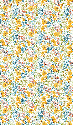 Estor enrollable de tela Flores