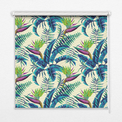 Estor opaco de plantas tropicales