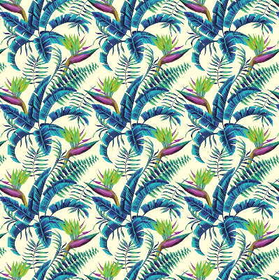 Estor opaco de plantas tropicales