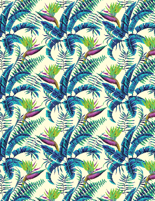 Estor opaco de plantas tropicales