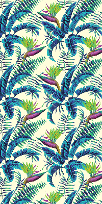 Estor opaco de plantas tropicales