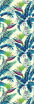 Estor opaco de plantas tropicales