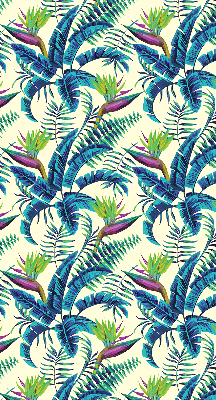Estor opaco de plantas tropicales