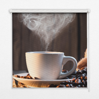 Estor decorativo para una taza de café