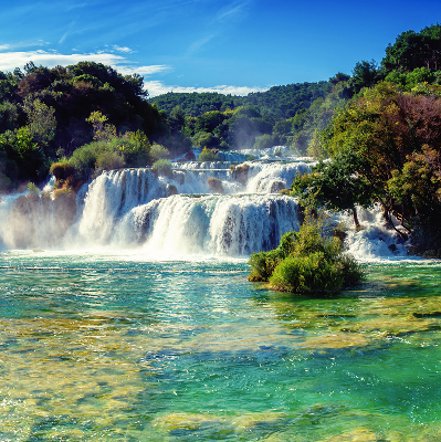 Estor opaco cascada