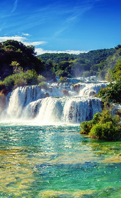 Estor opaco cascada