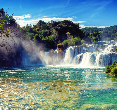 Estor opaco cascada