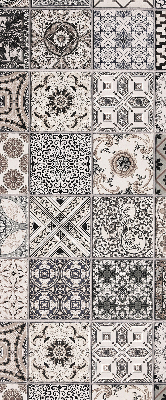 Estor decorativo con patrones portugueses