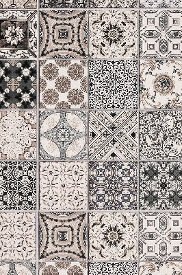 Estor decorativo con patrones portugueses