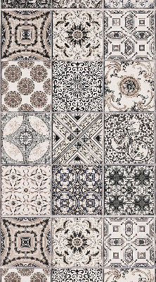 Estor decorativo con patrones portugueses