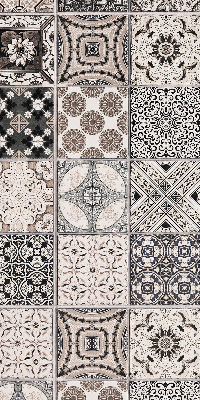 Estor decorativo con patrones portugueses