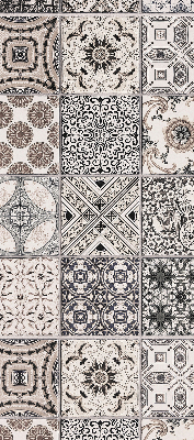 Estor decorativo con patrones portugueses