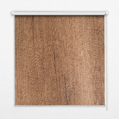 Estor enrollable de tela de madera