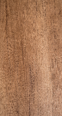 Estor enrollable de tela de madera