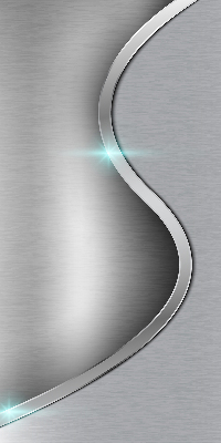 Estor decorativo de metal