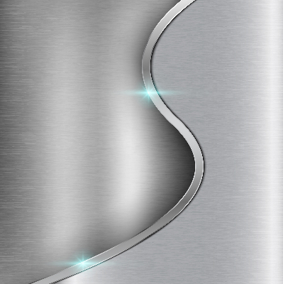 Estor decorativo de metal