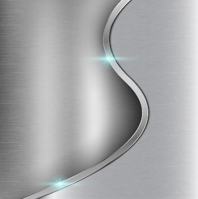 Estor decorativo de metal