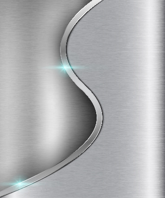 Estor decorativo de metal