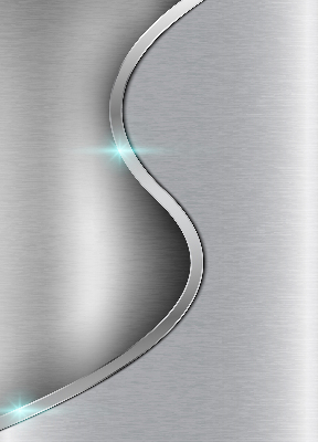 Estor decorativo de metal
