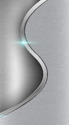 Estor decorativo de metal