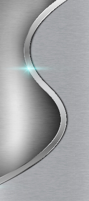 Estor decorativo de metal