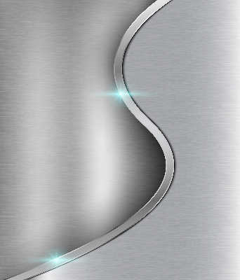 Estor decorativo de metal