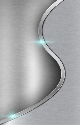 Estor decorativo de metal