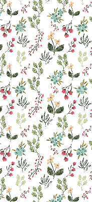 Estor decorativo plantas