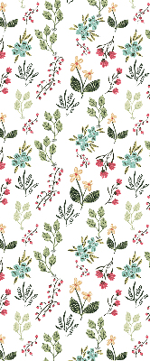 Estor decorativo plantas