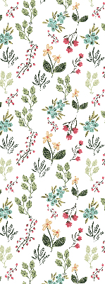 Estor decorativo plantas