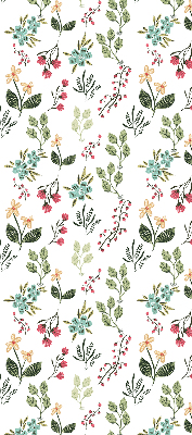 Estor decorativo plantas