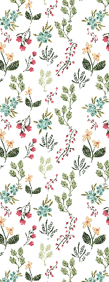 Estor decorativo plantas