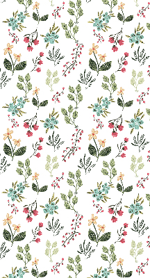 Estor decorativo plantas