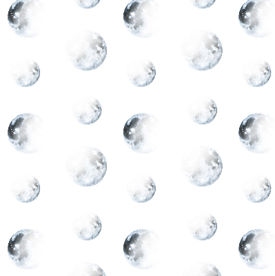 Estor enrollable de tela lunas