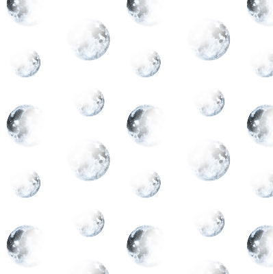 Estor enrollable de tela lunas