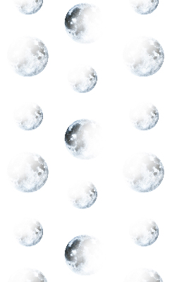 Estor enrollable de tela lunas