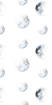 Estor enrollable de tela lunas