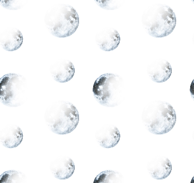 Estor enrollable de tela lunas