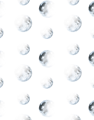 Estor enrollable de tela lunas
