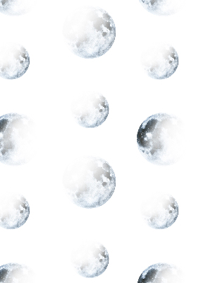 Estor enrollable de tela lunas