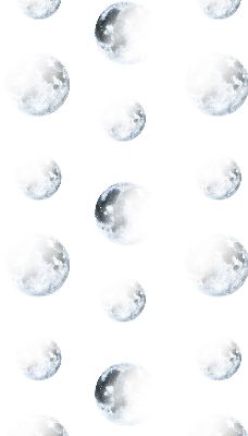 Estor enrollable de tela lunas