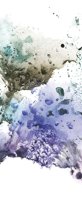 Estor opaco en color cuadro pintado