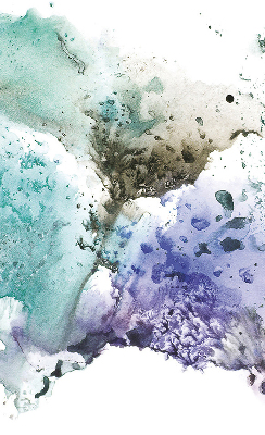 Estor opaco en color cuadro pintado