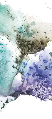 Estor opaco en color cuadro pintado